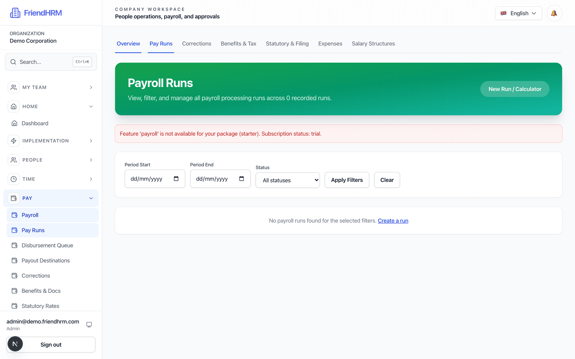 Global Payroll